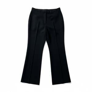 INC Petite Wool Blend Black Pinstripe Flared Dress Pants Size 10P